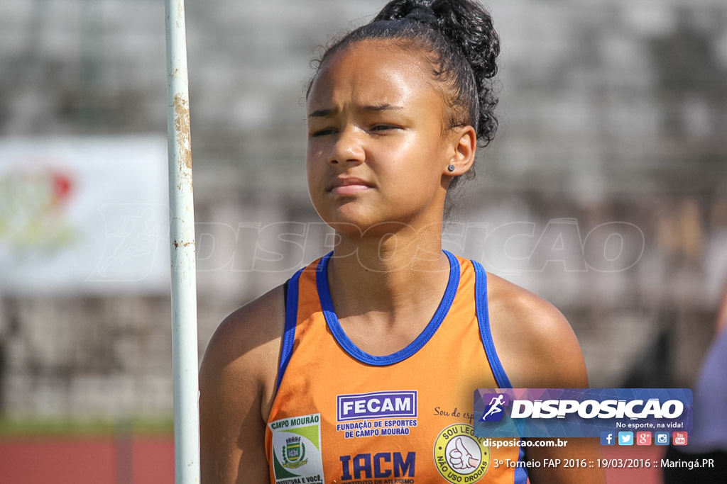 3º Torneio Federação de Atletismo do Paraná 2016