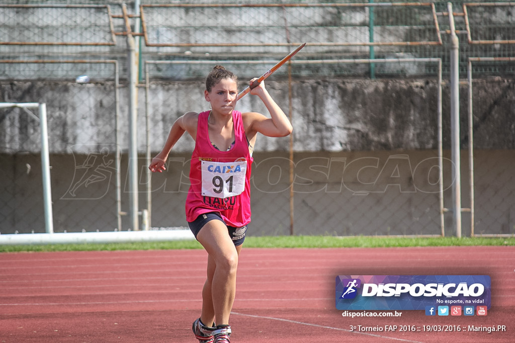 3º Torneio Federação de Atletismo do Paraná 2016