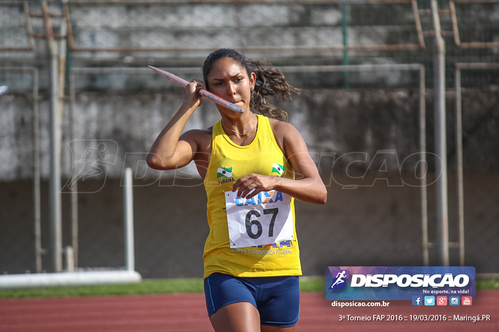 3º Torneio Federação de Atletismo do Paraná 2016