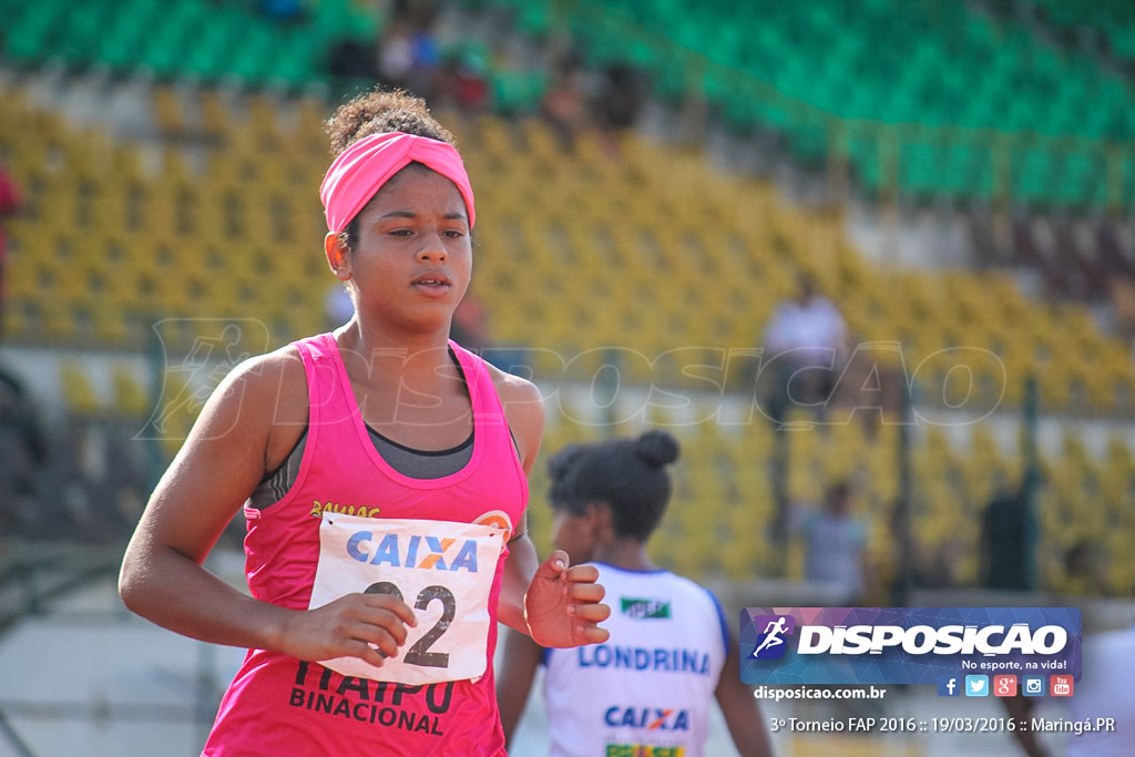 3º Torneio Federação de Atletismo do Paraná 2016