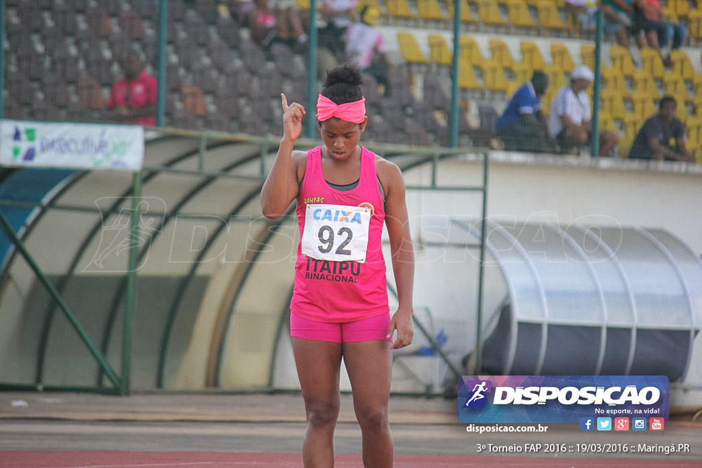 3º Torneio Federação de Atletismo do Paraná 2016