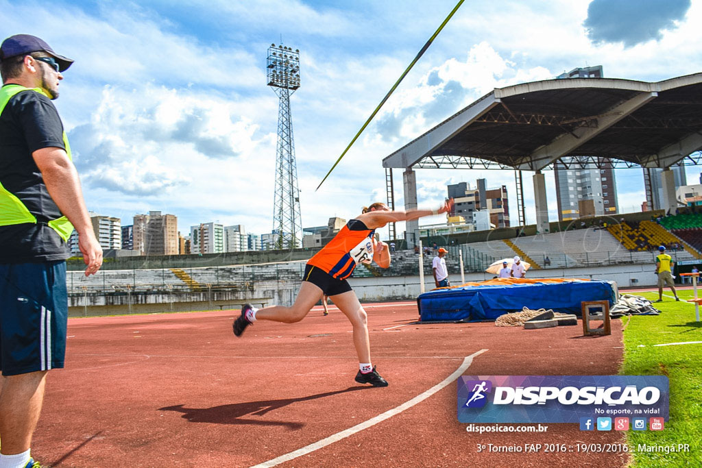 3º Torneio Federação de Atletismo do Paraná 2016