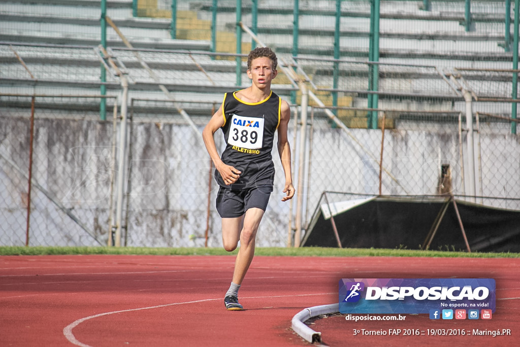 3º Torneio Federação de Atletismo do Paraná 2016