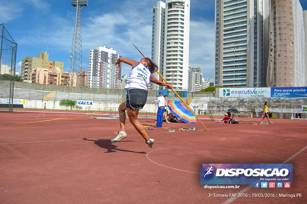 3º Torneio Federação de Atletismo do Paraná 2016