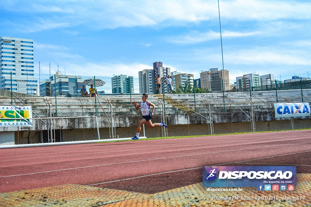 3º Torneio Federação de Atletismo do Paraná 2016