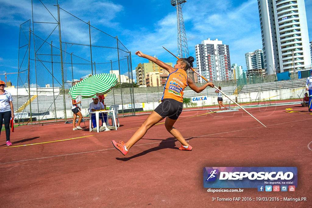 3º Torneio Federação de Atletismo do Paraná 2016