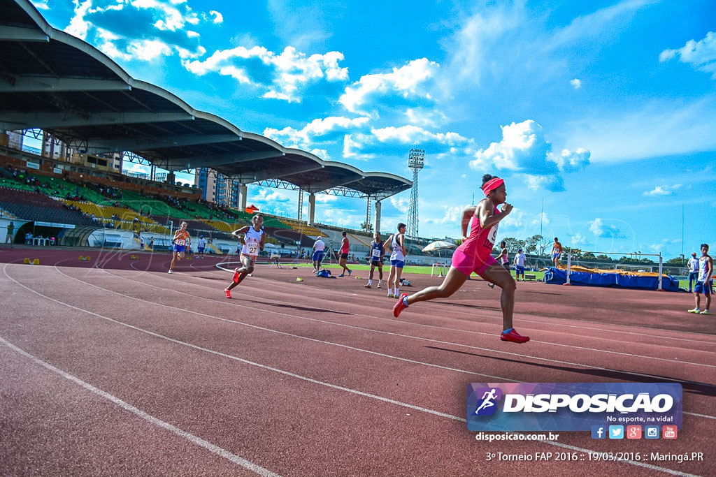 3º Torneio Federação de Atletismo do Paraná 2016