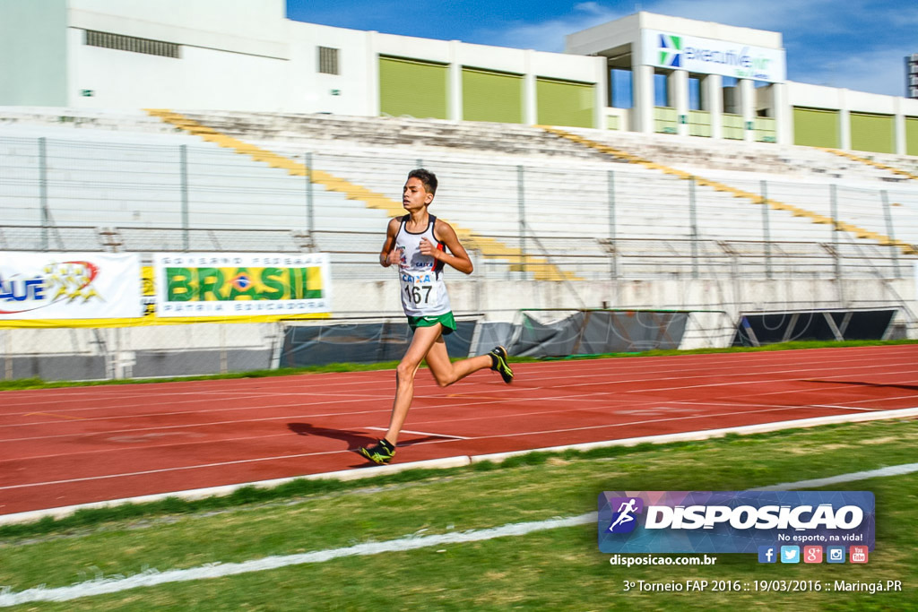 3º Torneio Federação de Atletismo do Paraná 2016