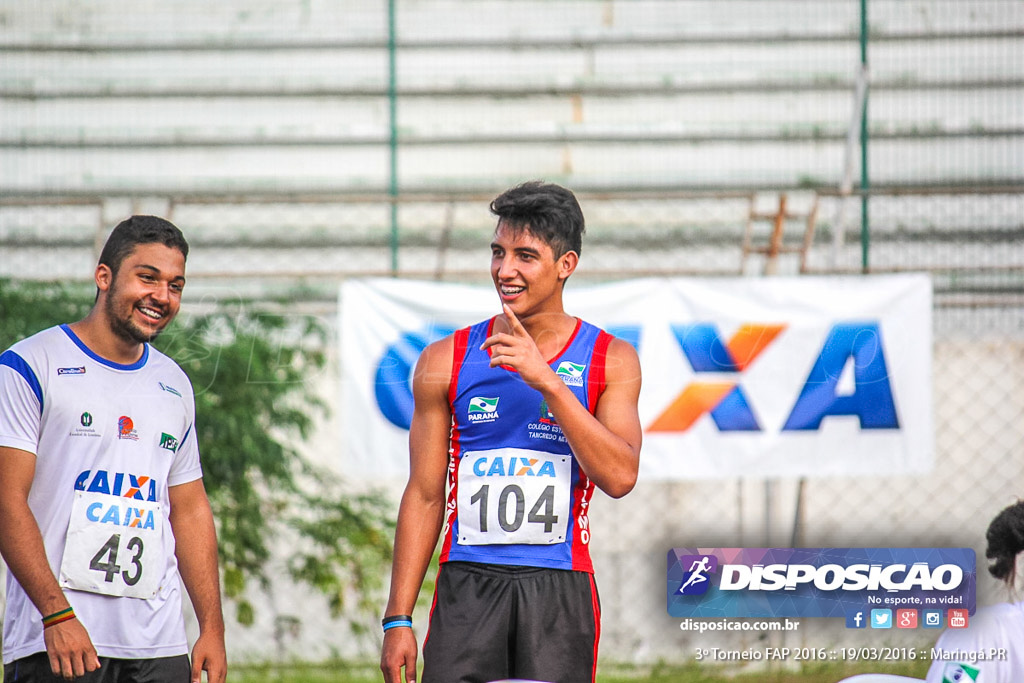 3º Torneio Federação de Atletismo do Paraná 2016