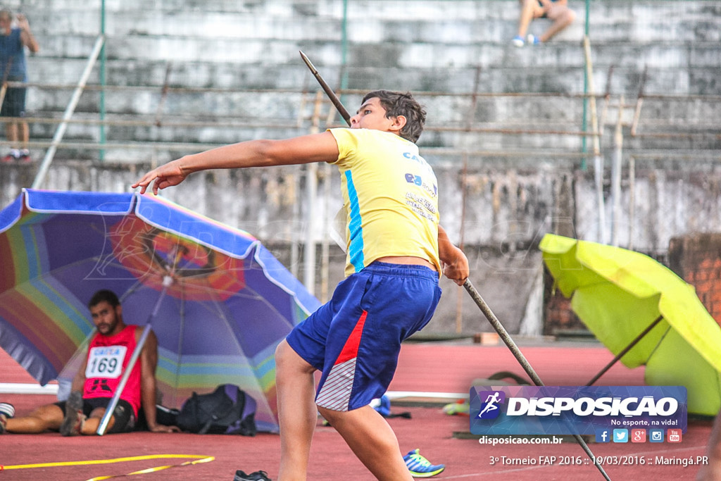 3º Torneio Federação de Atletismo do Paraná 2016