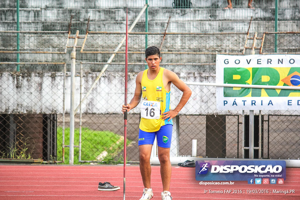 3º Torneio Federação de Atletismo do Paraná 2016