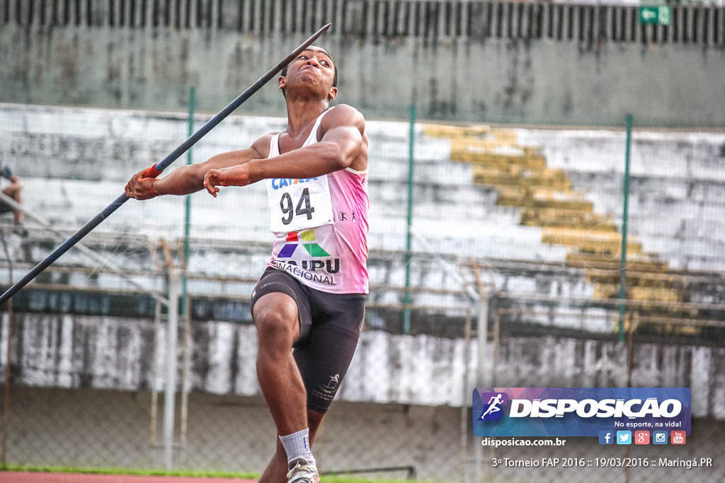 3º Torneio Federação de Atletismo do Paraná 2016