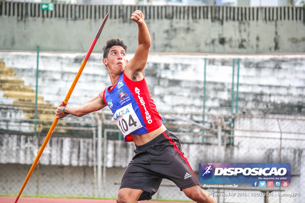 3º Torneio Federação de Atletismo do Paraná 2016