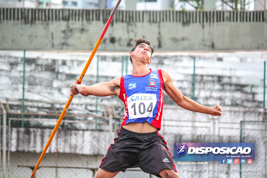 3º Torneio Federação de Atletismo do Paraná 2016