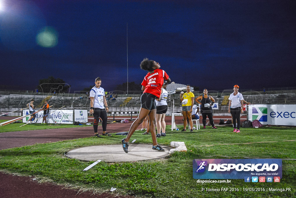 3º Torneio Federação de Atletismo do Paraná 2016