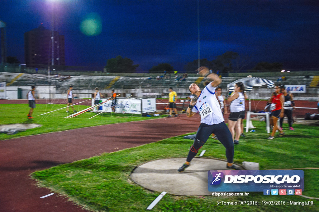 3º Torneio Federação de Atletismo do Paraná 2016