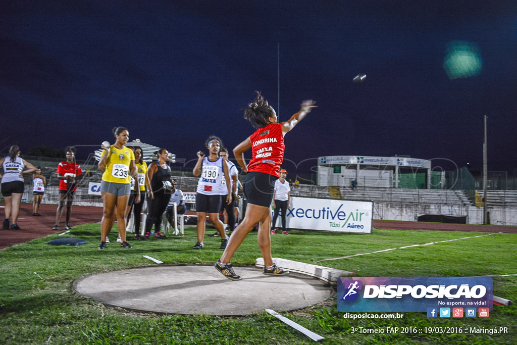 3º Torneio Federação de Atletismo do Paraná 2016