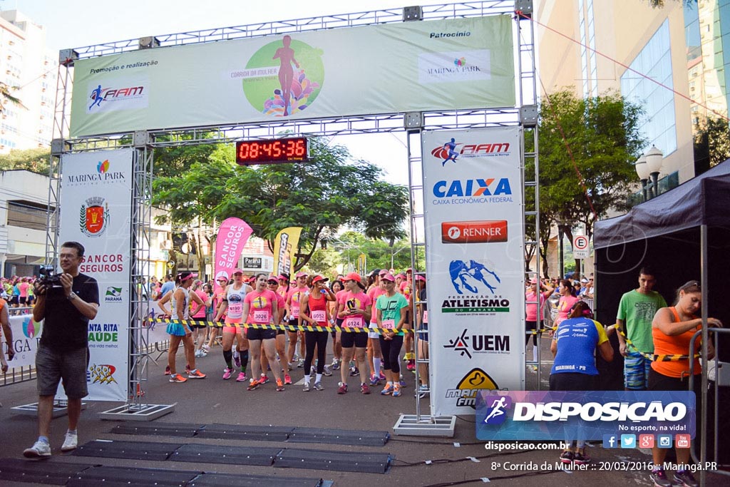 8ª Corrida da Mulher Maringá Park