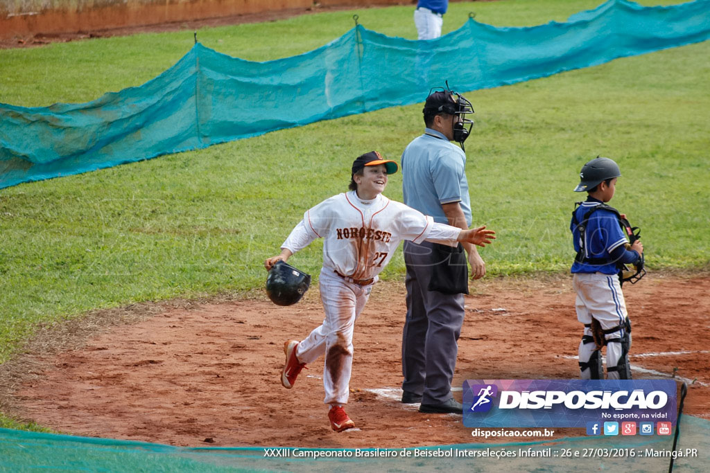 XXXIII Campeonato Brasileiro de Beisebol Interseleções Infantil