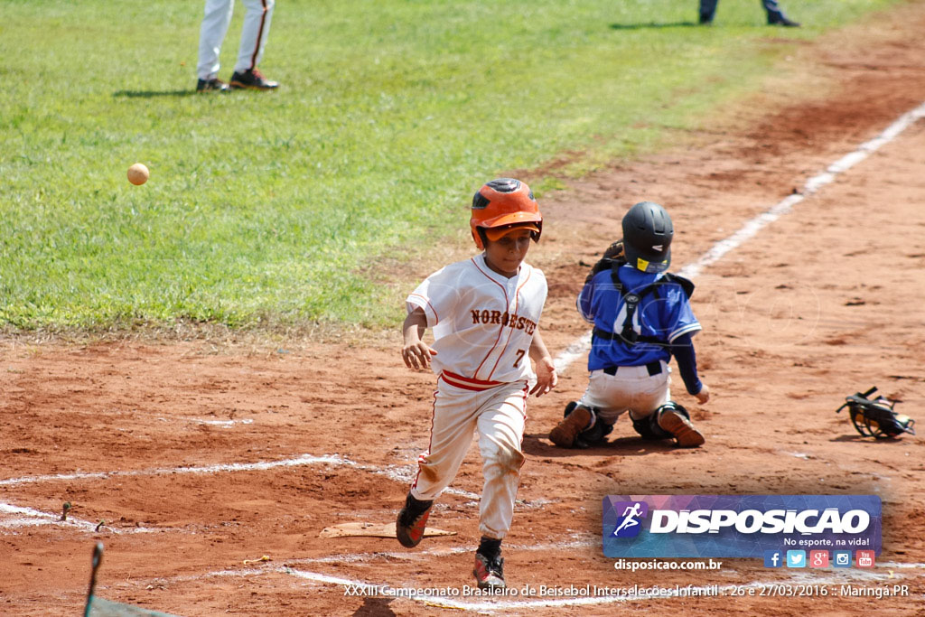 XXXIII Campeonato Brasileiro de Beisebol Interseleções Infantil