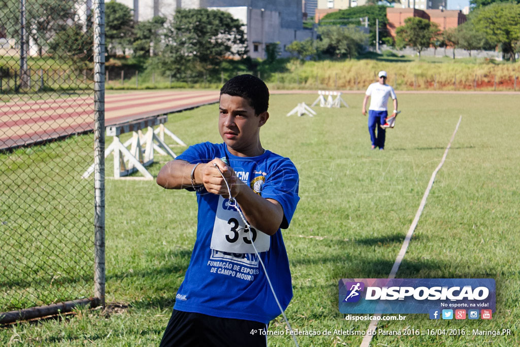 4º Torneio de Atletismo Federação Paranense