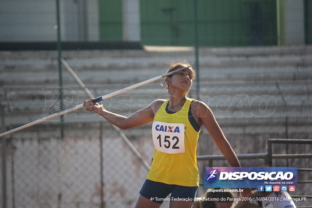 4º Torneio de Atletismo Federação Paranense