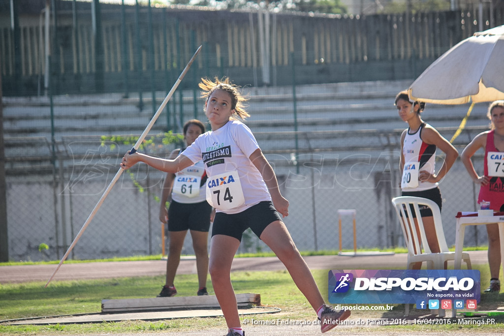 4º Torneio de Atletismo Federação Paranense