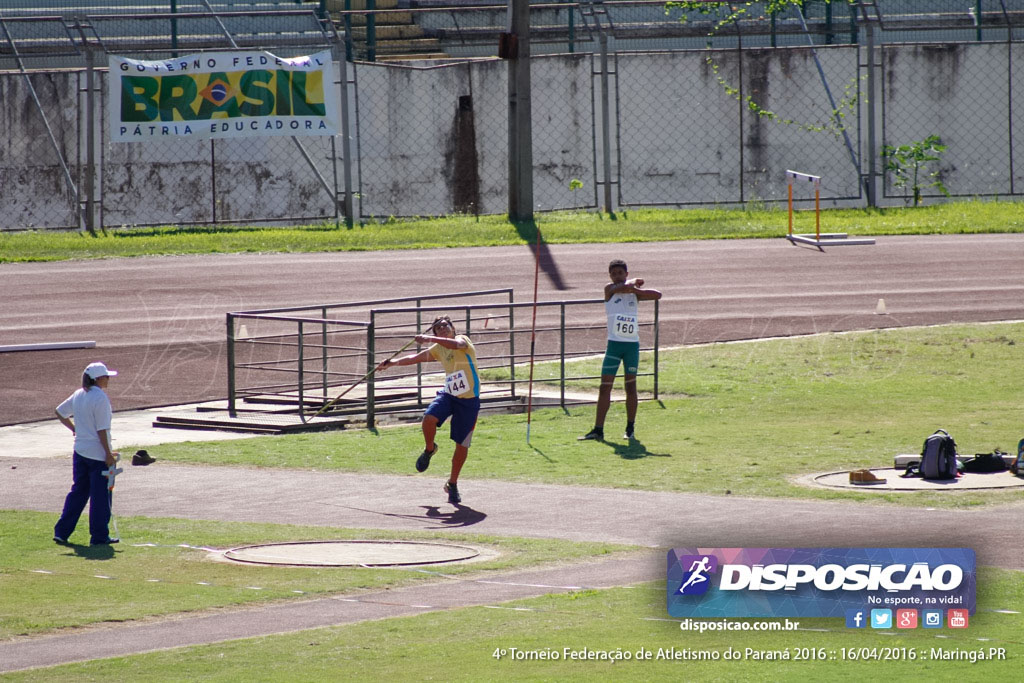 4º Torneio de Atletismo Federação Paranense