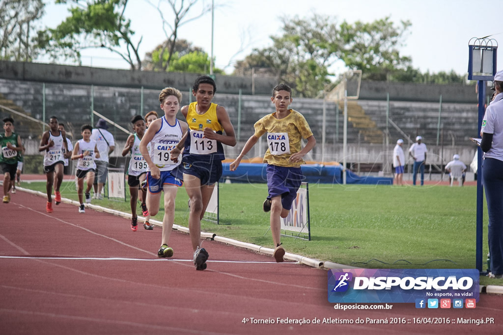 4º Torneio de Atletismo Federação Paranense