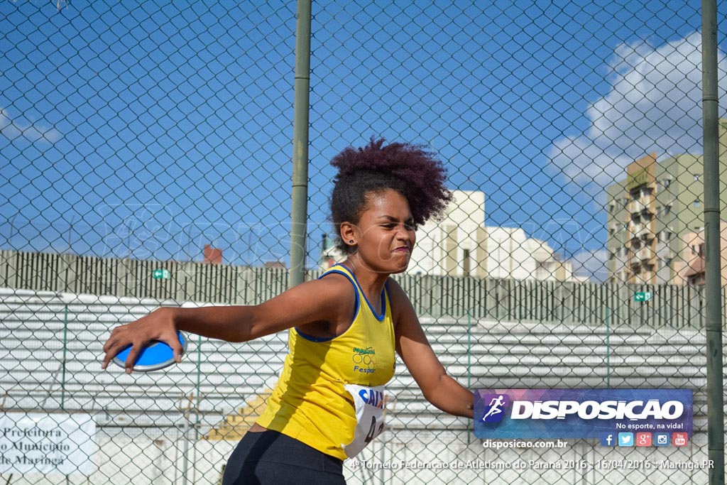 4º Torneio de Atletismo Federação Paranense