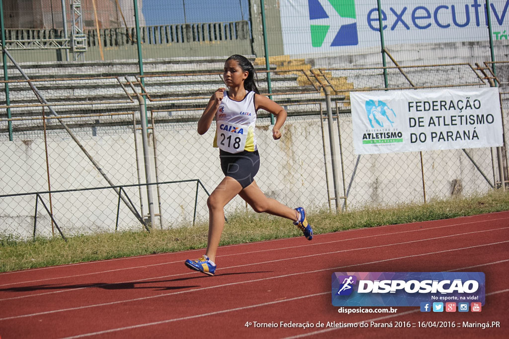 4º Torneio de Atletismo Federação Paranense