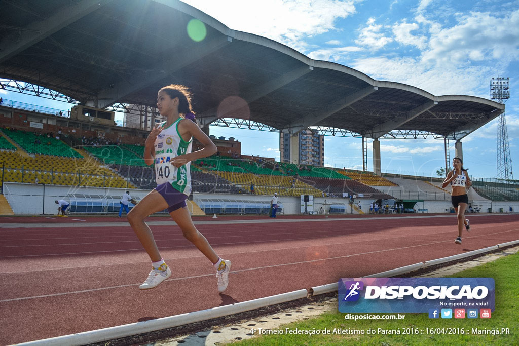 4º Torneio de Atletismo Federação Paranense