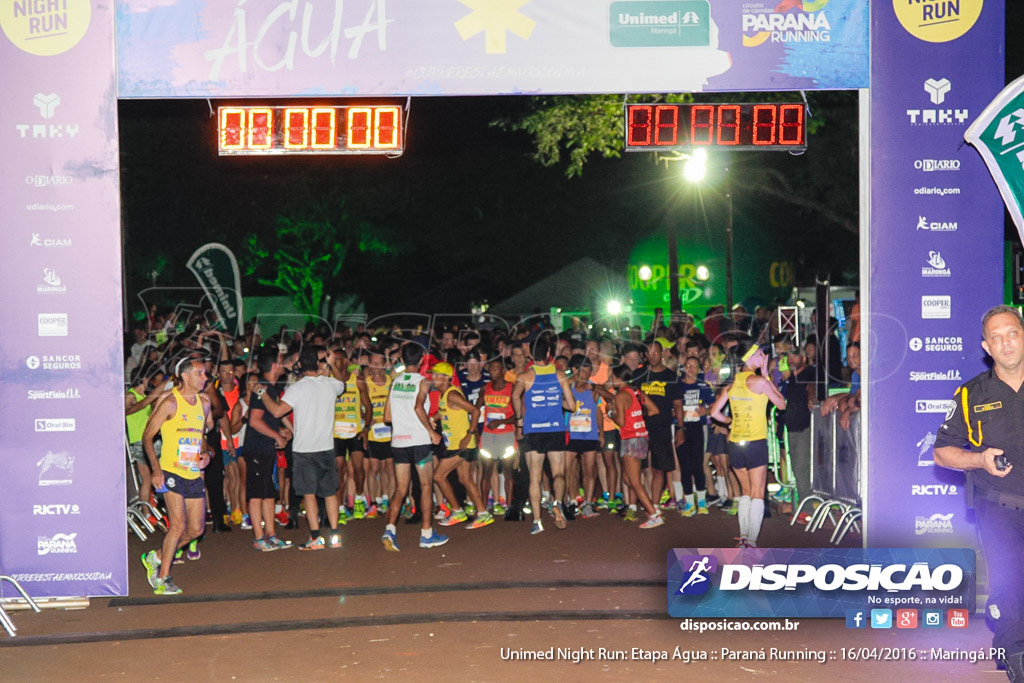 Unimed Night Run: Etapa Água :: Paraná Running 2016