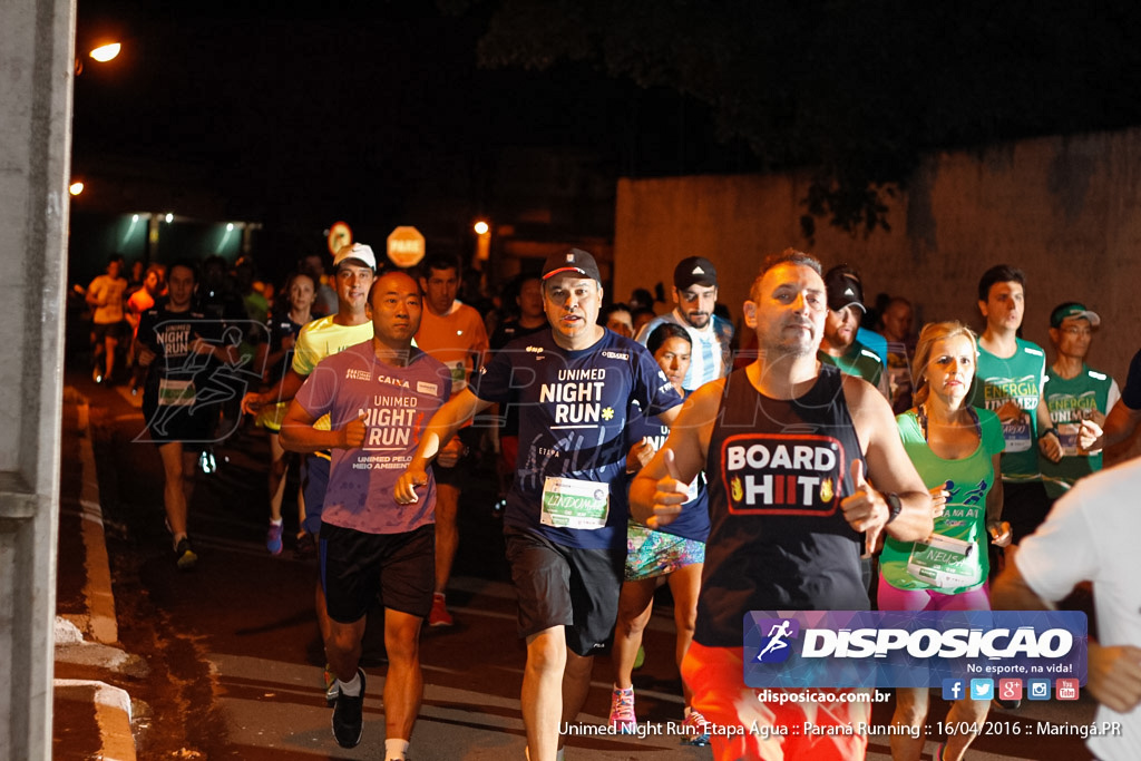 Unimed Night Run: Etapa Água :: Paraná Running 2016