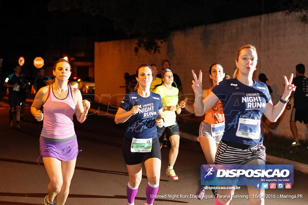 Unimed Night Run: Etapa Água :: Paraná Running 2016