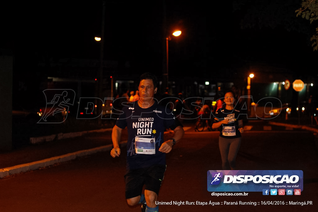 Unimed Night Run: Etapa Água :: Paraná Running 2016