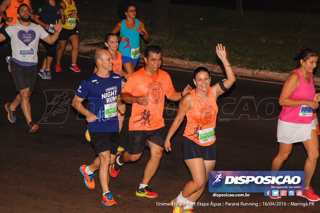 Unimed Night Run: Etapa Água :: Paraná Running 2016