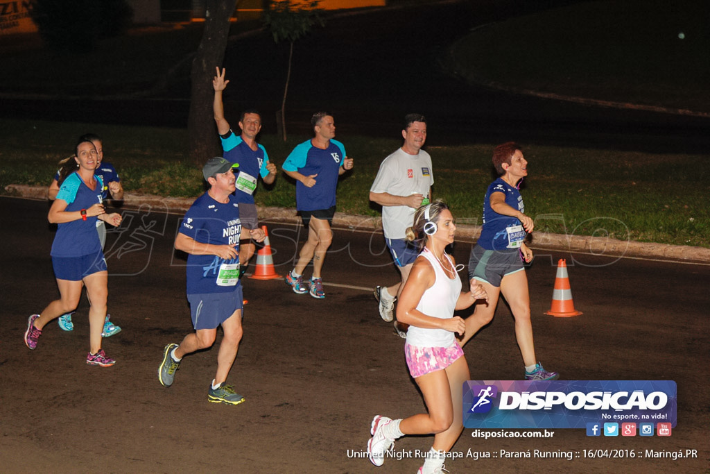 Unimed Night Run: Etapa Água :: Paraná Running 2016