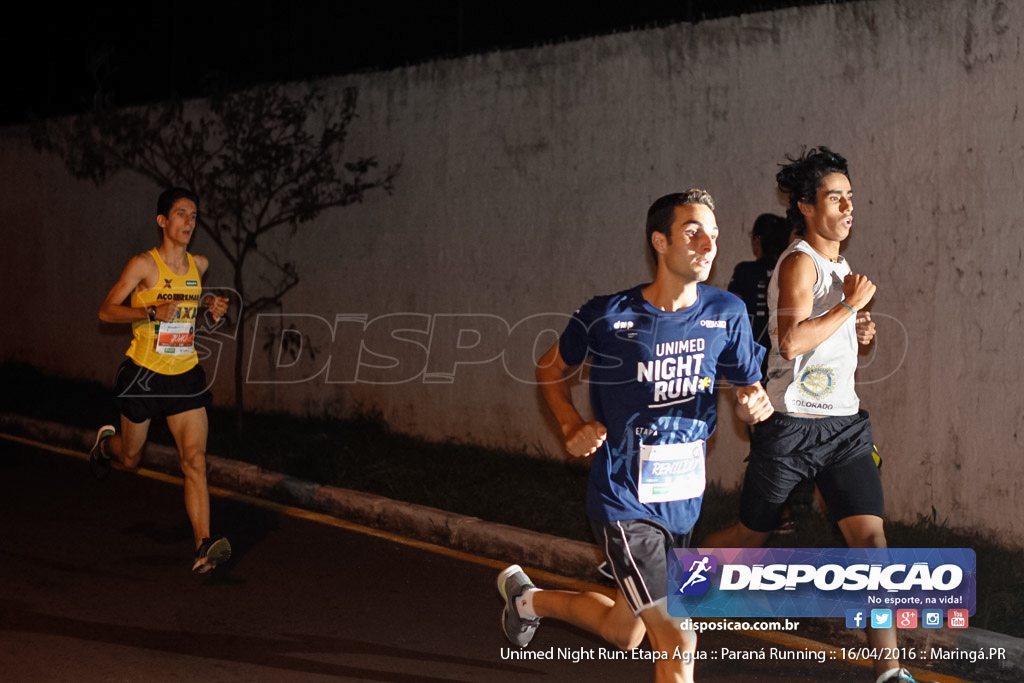 Unimed Night Run: Etapa Água :: Paraná Running 2016