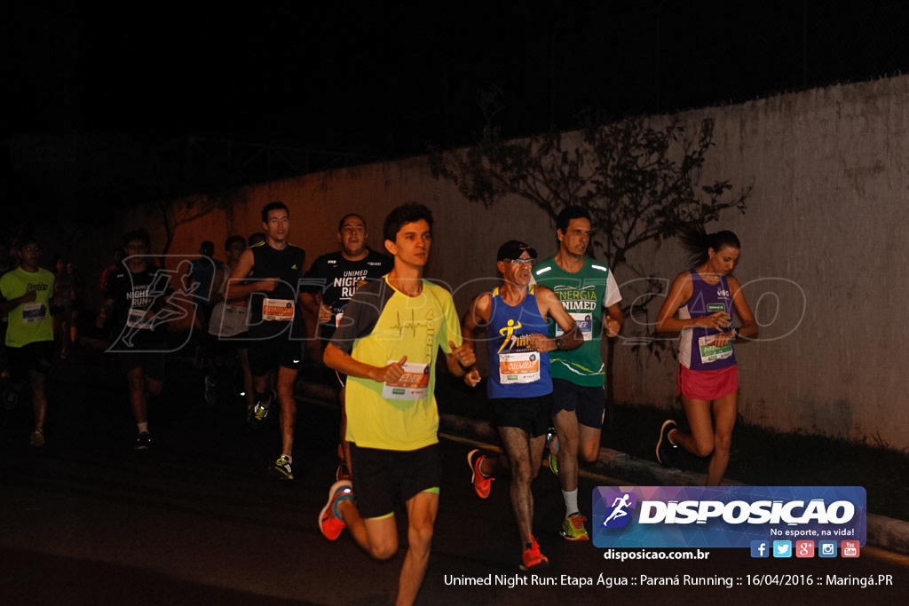 Unimed Night Run: Etapa Água :: Paraná Running 2016