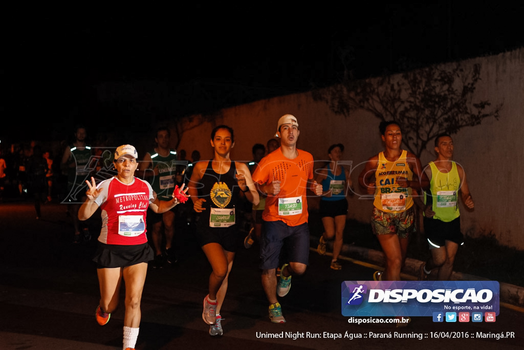 Unimed Night Run: Etapa Água :: Paraná Running 2016