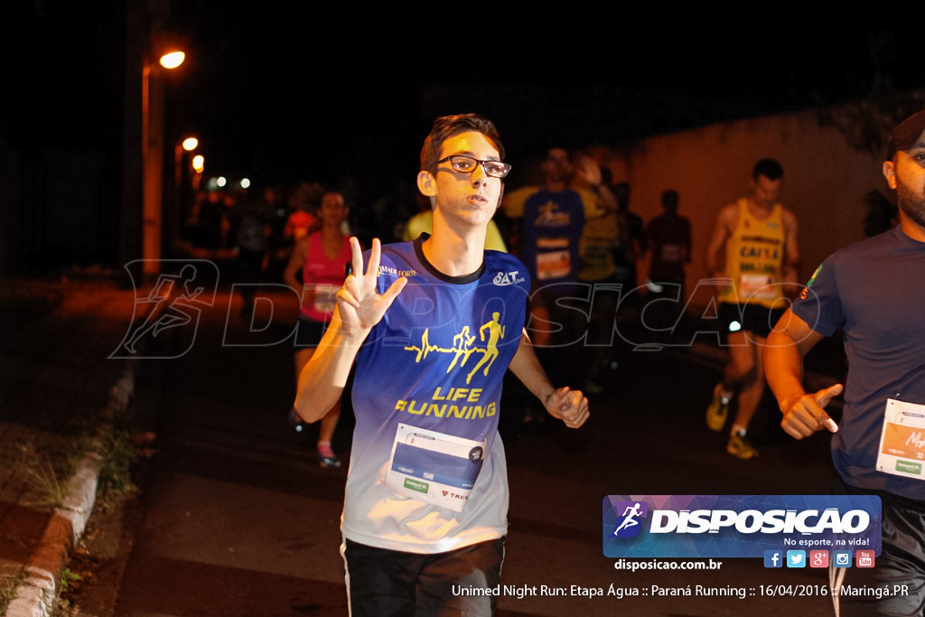 Unimed Night Run: Etapa Água :: Paraná Running 2016