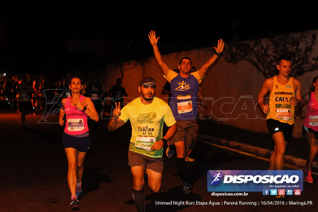 Unimed Night Run: Etapa Água :: Paraná Running 2016