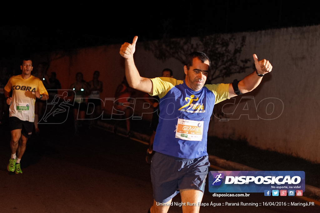 Unimed Night Run: Etapa Água :: Paraná Running 2016