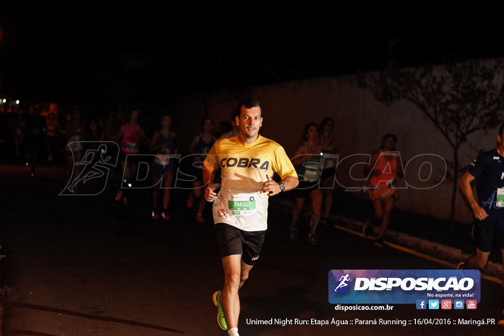 Unimed Night Run: Etapa Água :: Paraná Running 2016