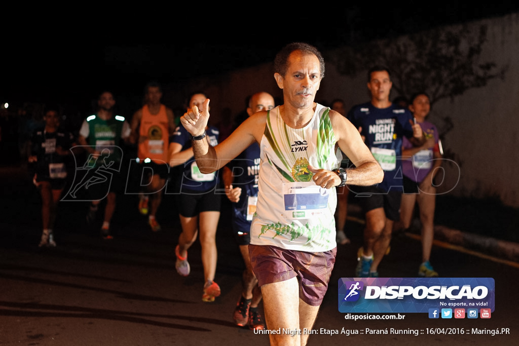 Unimed Night Run: Etapa Água :: Paraná Running 2016