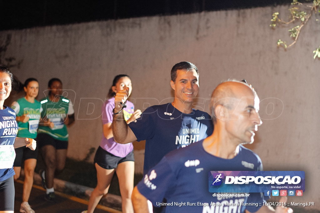 Unimed Night Run: Etapa Água :: Paraná Running 2016