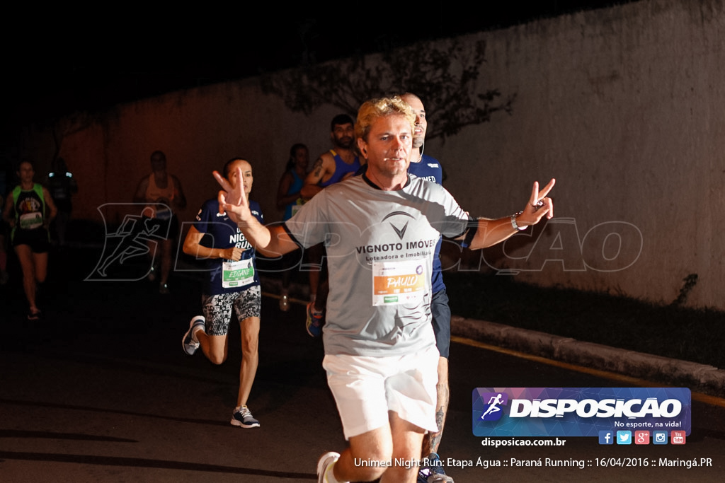 Unimed Night Run: Etapa Água :: Paraná Running 2016