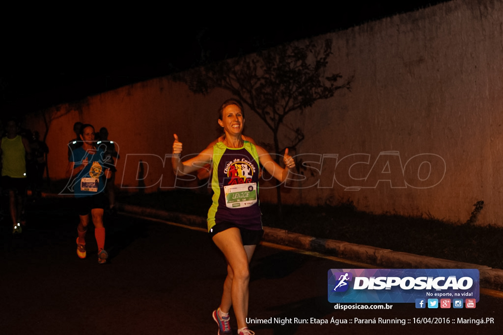 Unimed Night Run: Etapa Água :: Paraná Running 2016