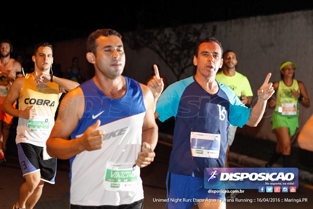 Unimed Night Run: Etapa Água :: Paraná Running 2016